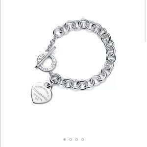Authentic Tiffany & Co Return To Tiffany Heart Tag Toggle Bracelet